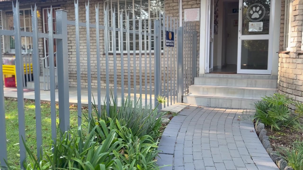 The Baby Centre entrance at Little Lion Pre-School, Rivonia